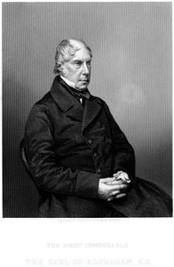 George Gordon, 4º Conte di Aberdeen, statista scozzese da Daniel John Pound