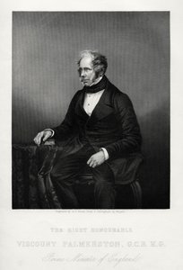 Henry John Temple, 3° visconte Palmerston, statista britannico, c1880