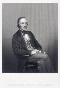 Sir Richard Owen, zoologo inglese, c1860