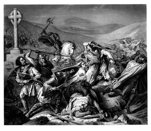 La battaglia di Tours da Daniel John Pound