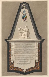 Memoriale a Fysh Deburgh dalla Chiesa di Drayton