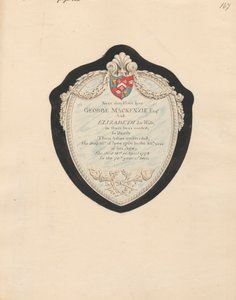Memoriale a George ed Elizabeth MacKenzie dalla Chiesa di Kensington da Daniel Lysons