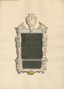 Memoriale a Mrs. Mary Green da Daniel Lysons