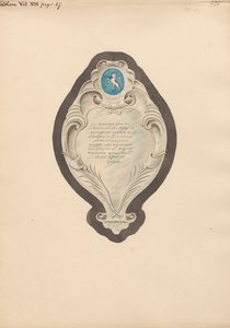 Memoriale a Nathaniel Crewe dalla Chiesa di Feltham da Daniel Lysons