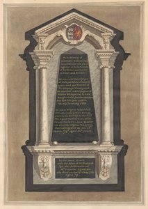 Memoriale a Somerset English, sua moglie Judith, sua madre, suo padre, una sorella e un fratello dalla Chiesa di Hampton da Daniel Lysons