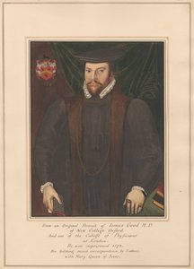 Ritratto di James Good, M.D. del New College di Oxford da Daniel Lysons