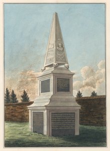 Tomba di Nathaniel Wickham, dal cimitero della Chiesa di West Ham