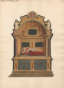 Tomba di Sir Edward Fennen di Hayes dalla Chiesa di Hayes da Daniel Lysons