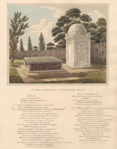 Tombe di Thomas Anguish e Anna Glasse, dal cimitero di Hanwell