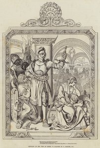 Cavalleria del Tempo di Enrico V da Daniel Maclise