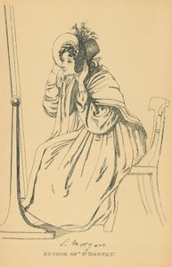 Lady Morgan da Daniel Maclise