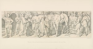Nel frattempo, Tostig e Harold Hardrada sono vittoriosi e ricevono la sottomissione della città di York da Daniel Maclise