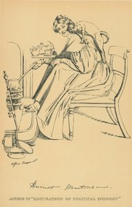 Miss Harriet Martineau da Daniel Maclise