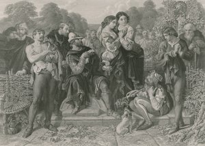 Orlando e il lottatore, Come vi piace da Daniel Maclise
