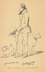 Sir Walter Scott da Daniel Maclise