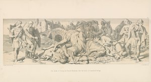 La morte di Tostig e Harold Hardrada, dopo la battaglia di Stamford Bridge