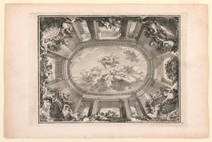 Piatto in Nouveaux livres de peintures de salles et d’escaliers (Nuovi libri di pitture per stanze e scale)