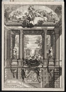Scala al Palazzo di Voorst in Olanda da Daniel Marot