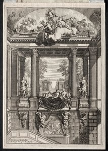 Scala al Palazzo di Voorst in Olanda da Daniel Marot
