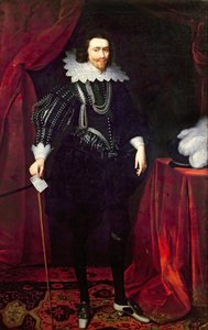 Ritratto di George Villiers, 1º Duca di Buckingham da Daniel Mytens