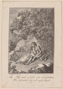 Da Orgoglio e amore di Lafontaine da Daniel Nikolaus Chodowiecki