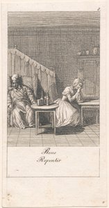 Motivi per il matrimonio e le loro conseguenze. Bl. 8 da Daniel Nikolaus Chodowiecki