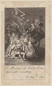 Tavola 11 per il «Coriolano» di Shakespeare da Daniel Nikolaus Chodowiecki