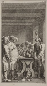 Il cane del barbiere lecca l