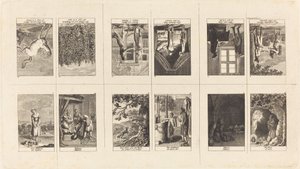 Illustrazioni per Favole e Racconti di Gellert, Gleim, Hagedorn, Lichtwer e Pfeffel da Daniel Nikolaus Chodowiecki