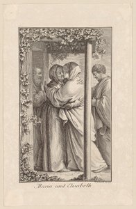 Maria ed Elisabetta da Daniel Nikolaus Chodowiecki