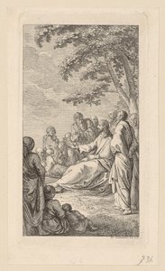 Incisione in rame del frontespizio del libro di canti di Basedow, volume 2 da Daniel Nikolaus Chodowiecki