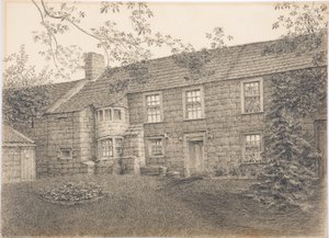 Vecchia casa a Corby, Northumberland, c.1916 da Daniel Oliver