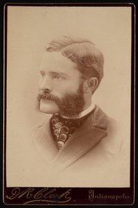 Ritratto di Barton Warren Evermann 1853-1932, prima del 1900 da Daniel R Clark