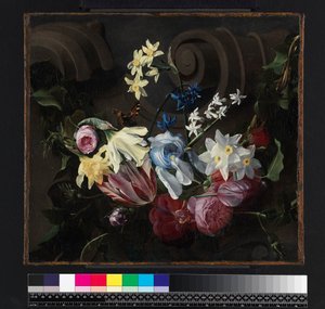 Festone di fiori, prima del 1661 da Daniel Seghers