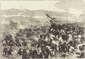 Battaglia di Plevna. Il 30 luglio, attacco delle alture, 1883-1890 da Daniel Urrabieta Vierge