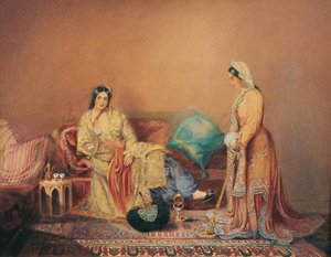 Signore greche fanariote, metà del XIX secolo