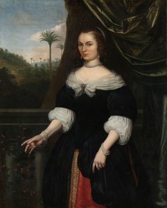 Ritratto di Dina Lems, moglie di Jan Valckenburgh