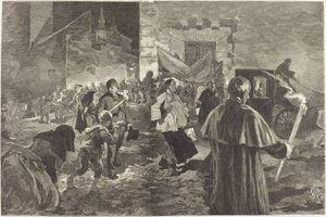 Spagna. La Viatique da Daniel Vierge