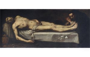 Cristo morto e San Domenico di Guzmán