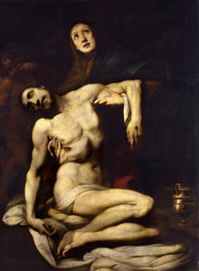 La Pietà Dipinto di Daniele Crespi (1598-1630) XVII secolo Madrid, Museo del Prado