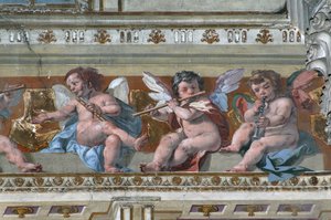 Angeli musicisti e putti