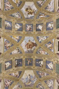Volta della navata centrale, Chiesa di S. Maria Assunta da Daniele Crespi