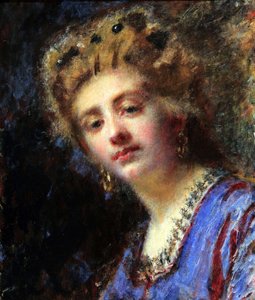 La signora Maletti da Daniele Ranzoni