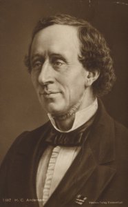 Hans Christian Andersen (1805-1875), autore e poeta danese da Danish School