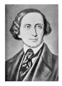 Ritratto di Hans Christian Andersen (1805-75)