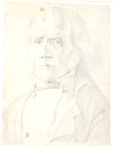 Un vecchio con i capelli lunghi da Dankvart Dreyer