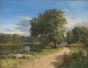 Paesaggio vicino a Hammermøllen, Zelanda del Nord