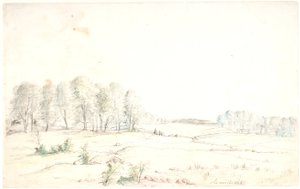 Paesaggio vicino ad Aminderød da Dankvart Dreyer