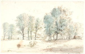 Paesaggio vicino a Fredensborg da Dankvart Dreyer