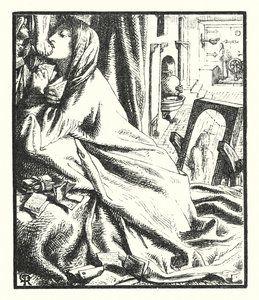 Mariana nel Sud da Dante Gabriel (after) Rossetti